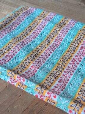 1-yd, Free Spirit "Flea Market Fancy" By Denyse Schmidt, Stripe Cotton Floral